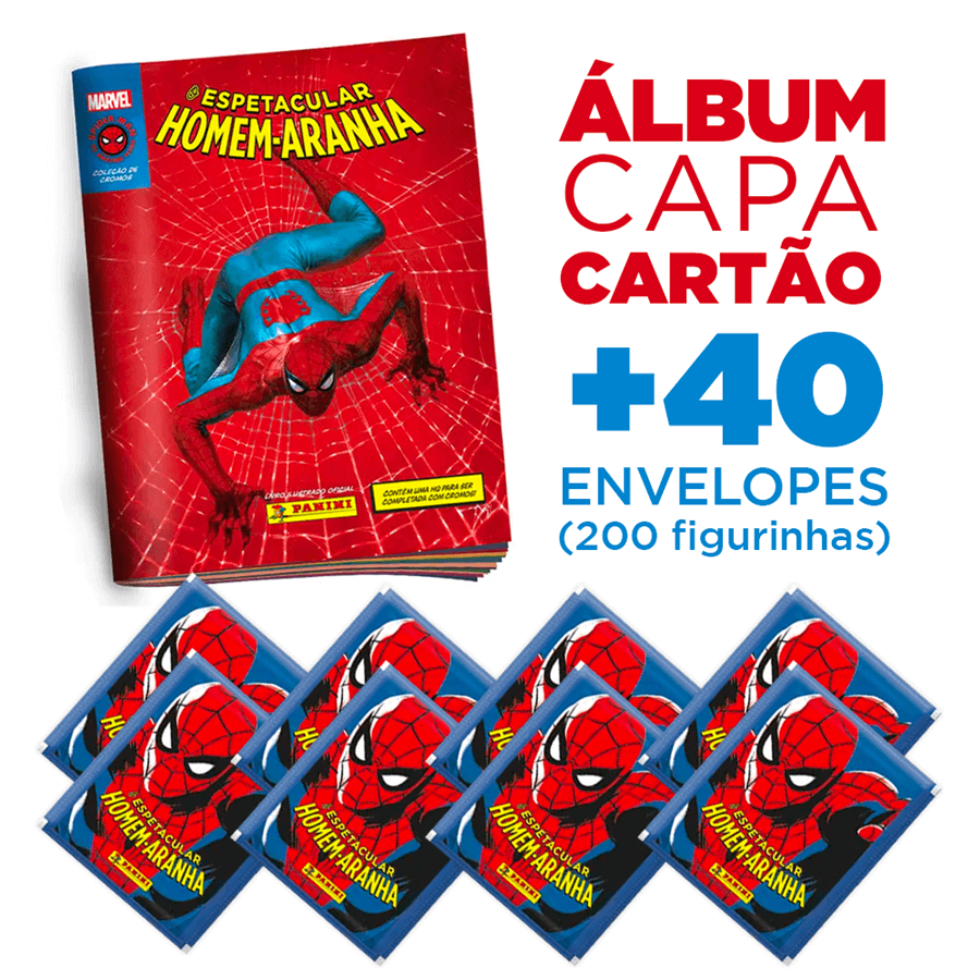 Kit Homem Aranha Anos Livro Ilustrado Capa Cart O Envelopes